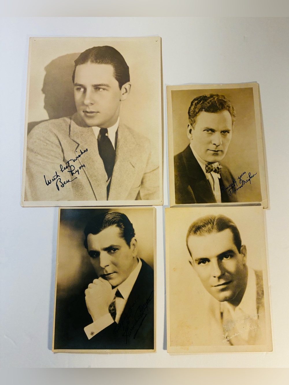 Antique Movie Star Photo Lot- Lawrence Gray,Thomas Meaghan, & more